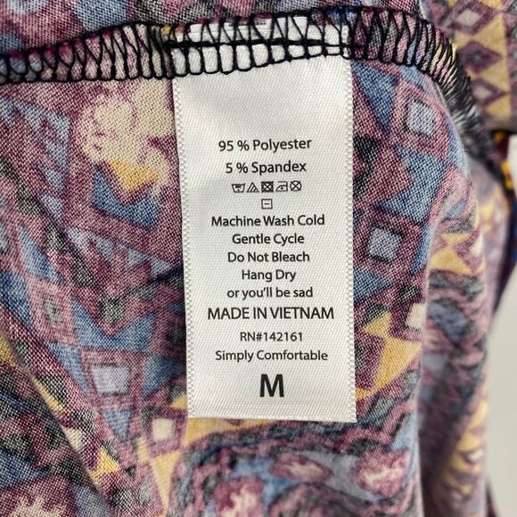 LuLaRoe Carly Dress, Elephant Print - Picture 7 of 11